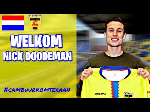Welcome to Sc Cambuur Nick Doodeman! | Best Goals and skills | [2021]