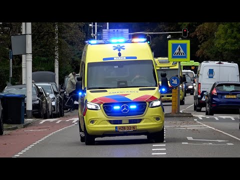 [Primeur] A1, Valeris Ambulance 13-116 Amsterdam Noord vanaf het OLVG West naar het NW Alkmaar