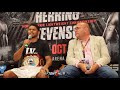 SHAKUR STEVENSON IMMEDIATE REACTION TO STOPPING JAMEL HERRING IN DOMINANT TKO VICTORY
