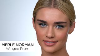  WINTER COLOR 2024 GET THE LOOK WINGED PROM MAKEUP