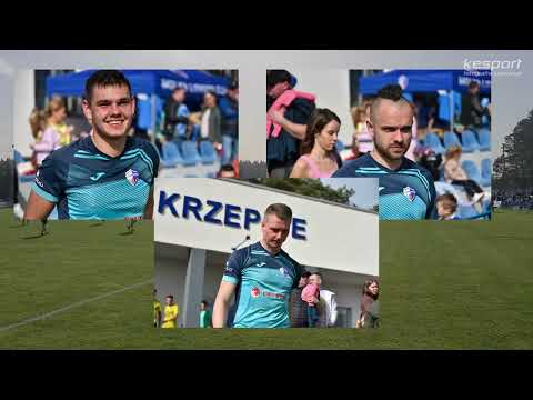 2024-03-30 | Liswarta Krzepice - Warta Kamieńskie Młyny | gol Przemysława Mońki oraz radość kibiców