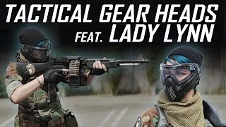 Light Machine Gun Girl feat. Lady Lynn - Tactical Gear Heads - Airsoft GI