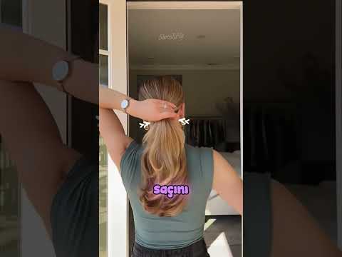 🎀 Saç Çubuğuyla En Zarif Topuz Nasıl Yapılır