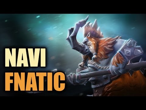 NaVi vs Fnatic Highlights Starladder s2 SEMI FINAL Game 2 Dota 2