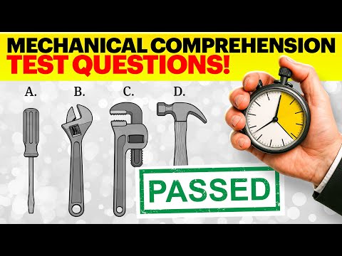 MECHANICAL COMPREHENSION TEST QUESTIONS & ANSWERS! (PASS a MECHANICAL APTITUDE TEST) 100% PASS!