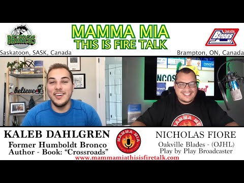 Kaleb Dahlgren - Former Humboldt Broncos Assistant Captain & Author Book: 'Crossroads' - Episode 40