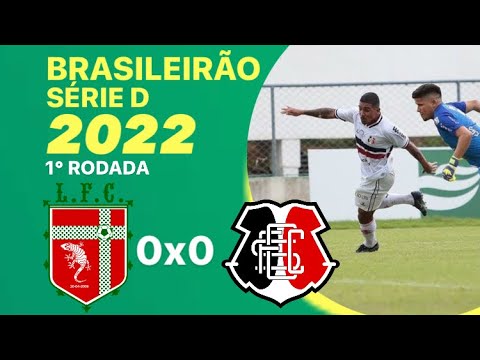 LAGARTO 0 x 0 SANTA CRUZ | MELHORES MOMENTOS | 1ª RODADA SÉRIE D