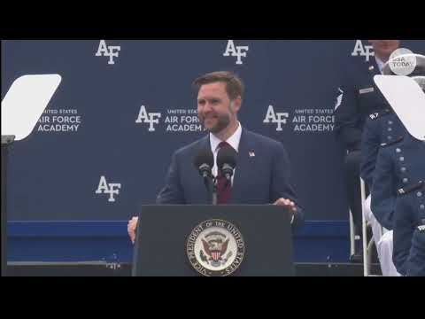 JD Vance full graduation speech at Air Force Academy, addresses Iran war, AI and future