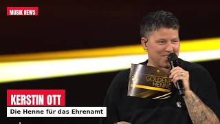 Goldene Henne 2026: Kerstin Ott überreicht die Henne fürs Ehrenamt