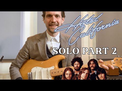 How to play Hotel California SOLO PART 2 | Guitar Lesson & Tutorial