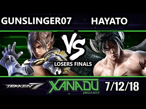 F@X 258 T7 - THG | Hayato (Devil Jin) Vs. gunslinger07 (Lars) - Tekken 7 Losers Finals