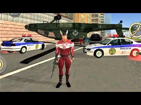 HELICOPTER FLY MOD Rope Hero Vice Android Gameplay HD