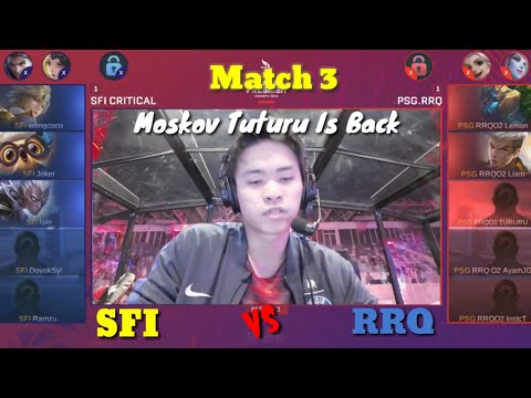 PSG.RRQ vs SFI CRITICAL MATCH 3 PIALA PRESIDEN