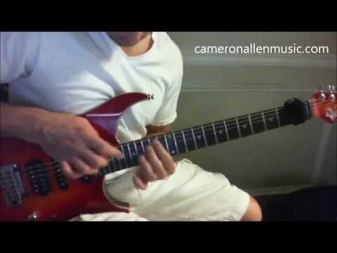 Exotic Tapping Fusion Guitar Lick - Cameron Allen