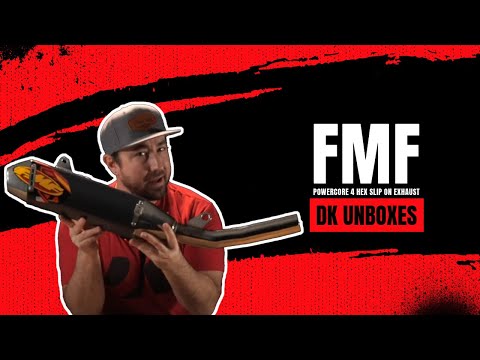 FMF PowerCore 4 Hex Slip On Exhaust | DK Unboxes