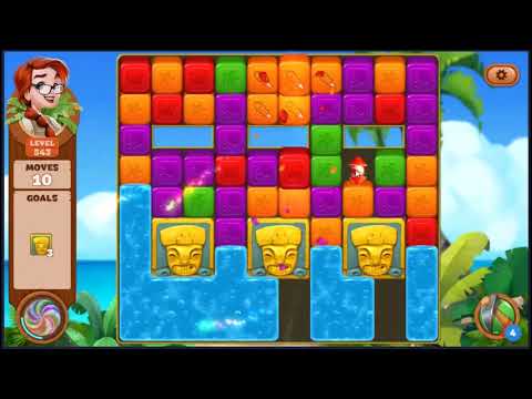 Lost Island Blast Adventure Level 543 - NO BOOSTERS 🏝️ | SKILLGAMING ✔️