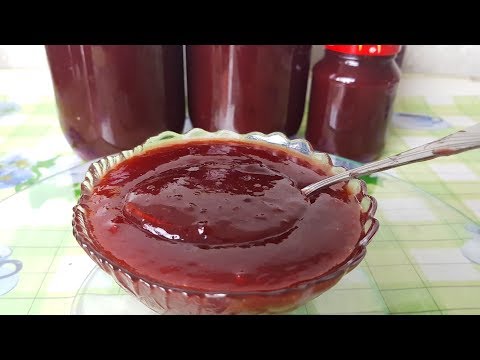 Сливовое варенье, цыганка готовит. Конфитюр сливовый. Gipsy cuisine.