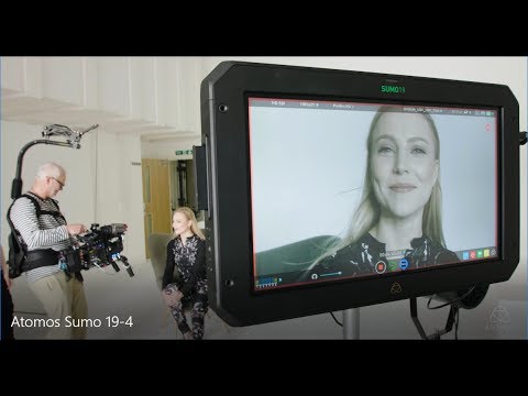 Atomos Sumo19 on set with '24' DP Rodney Charters & Kaiman Wong