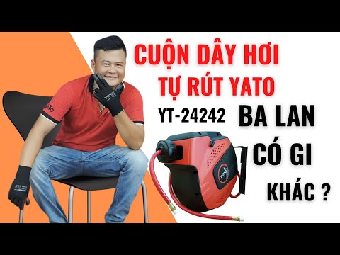 Шланг пневматический ПВХ 1/4" 8 мм, 10 м, 20 Bar, на катушке YATO