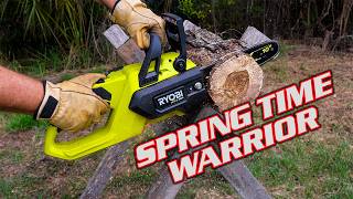 RYOBI 18V ONE+ HP 10-inch Chainsaw Kit Review