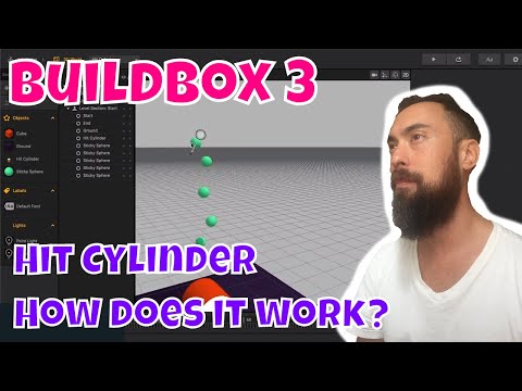 Buildbox 3 Tutorial: Smart Asset Hit Cylinder How Does it Work?