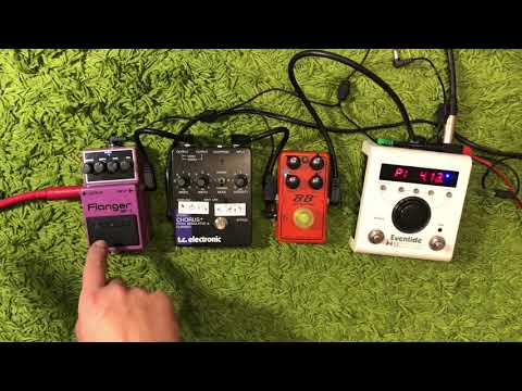 Boss BF-2 vs TC Electronic Stereo Chorus/FLANGER