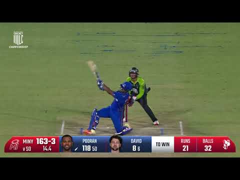 Nicholas Pooran's 137*(55)