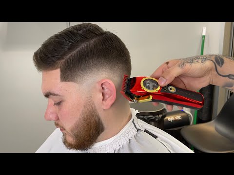 PERFECTLY FADED COMBOVER - BARBER TUTORIAL
