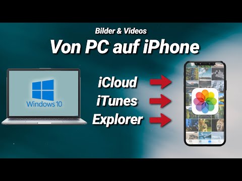 Bilder & Videos von PC auf iPhone übertragen (mit & ohne iTunes / iCloud / Kabel)