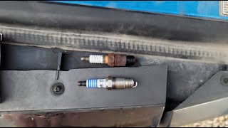 Replacing the Spark Plugs on 1994 Ford F150 5.8L V8