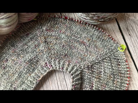 Raglan line length - How long does the raglan line have to be knitted