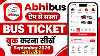 Abhibus Bus Ticket Booking 2026 | How To Book Bus Tickets Online in ab