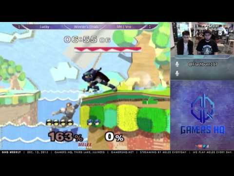 GHQ Weekly [12/13/15] - WF: Lucky (Falcon) vs. VH | Vro (Marth)