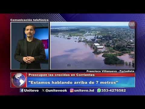 Preocupan las crecidas en Corrientes