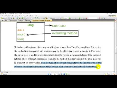 Oop With Java Function Overriding Method Overriding Runtime Polymorphism