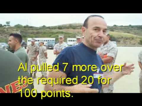 27 Marine Corp pull-ups, by Vietnam Veteran