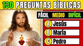 130 Preguntas del Nuevo Testamento | ¡Solo el 1% Logra Acertar el Nivel Difícil! (Quiz Bíblico)