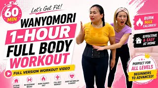 Download lagu ✅️DAY 1: 1-HOUR FULL BODY WORKOUT 😄 Wanyomori Chinese Workout Full version| Warm-Up to Intense HIIT🔥 mp3