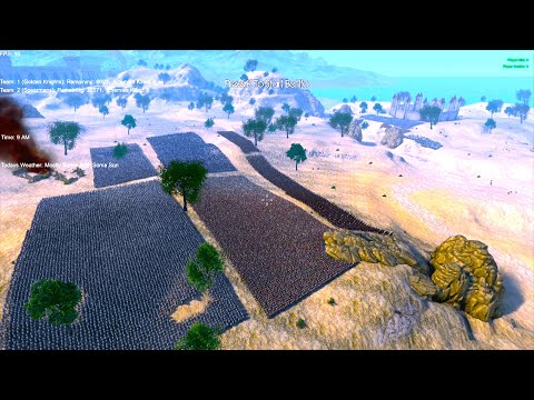 Knights United Vs Ancient Medieval Army - Ultimate Epic Battle Simulator UEBS