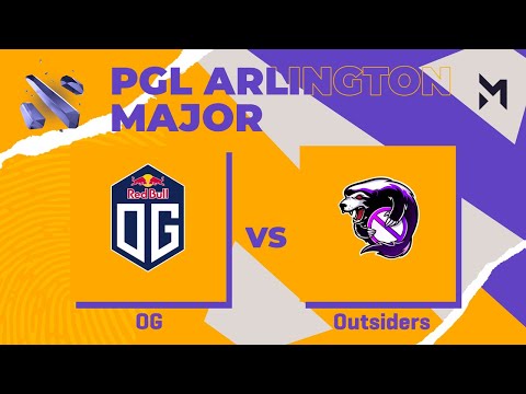 OG vs Outsiders | Game 2 | Group Stage - PGL Major Arlington 2022