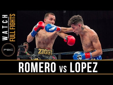 Romero vs Lopez FULL FIGHT: July 30, 2017 - PBC on FS1