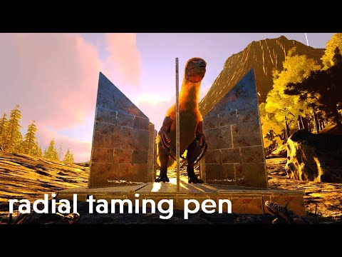 radial taming pen | Ark Survival Evolved 67