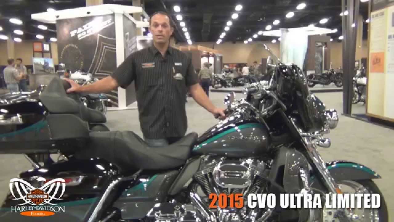 New 2015 Harley Davidson CVO Ultra Limited Motorcycle
