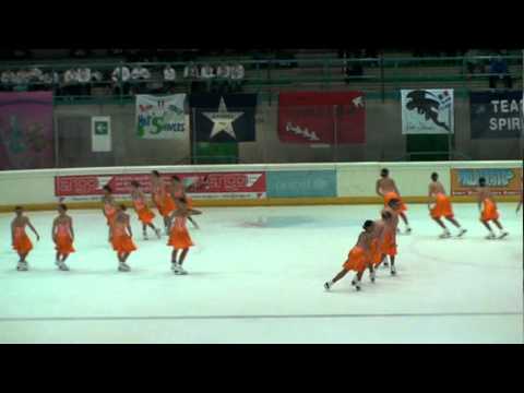Skyliners JR short program at Spring Cup 2011 in Milan/Italy