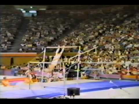 1st T ROM Simona Pauca UB - 1984 Olympic Games  9.650