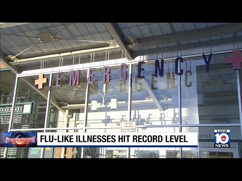 Flu-like illnesses hit record level