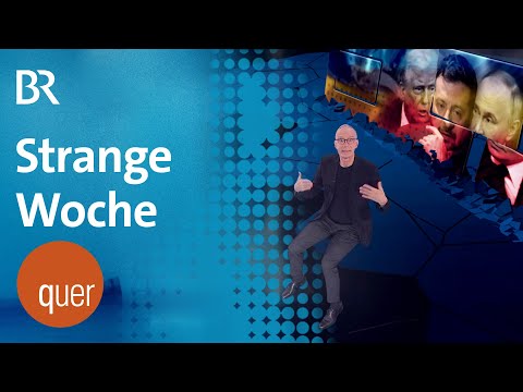 Ukraine-Drama und US-Chaos: Die "strangeste" Woche der Weltpolitik | quer vom BR