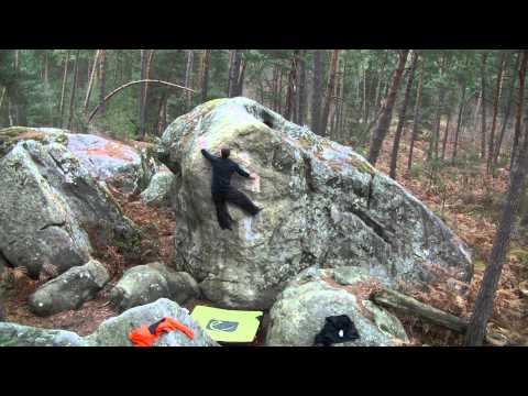 Excalibur 7a (7a+)  -  Cuisinière Crête Sud - Fontainebleau