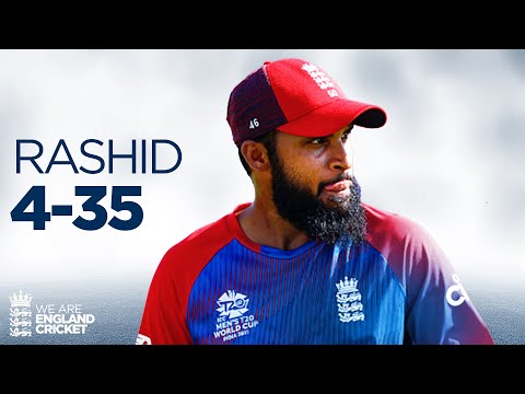 😍 That Googly To Babar! | Rashid's Best Home Figures For England | 4-35 v Pakistan 2021