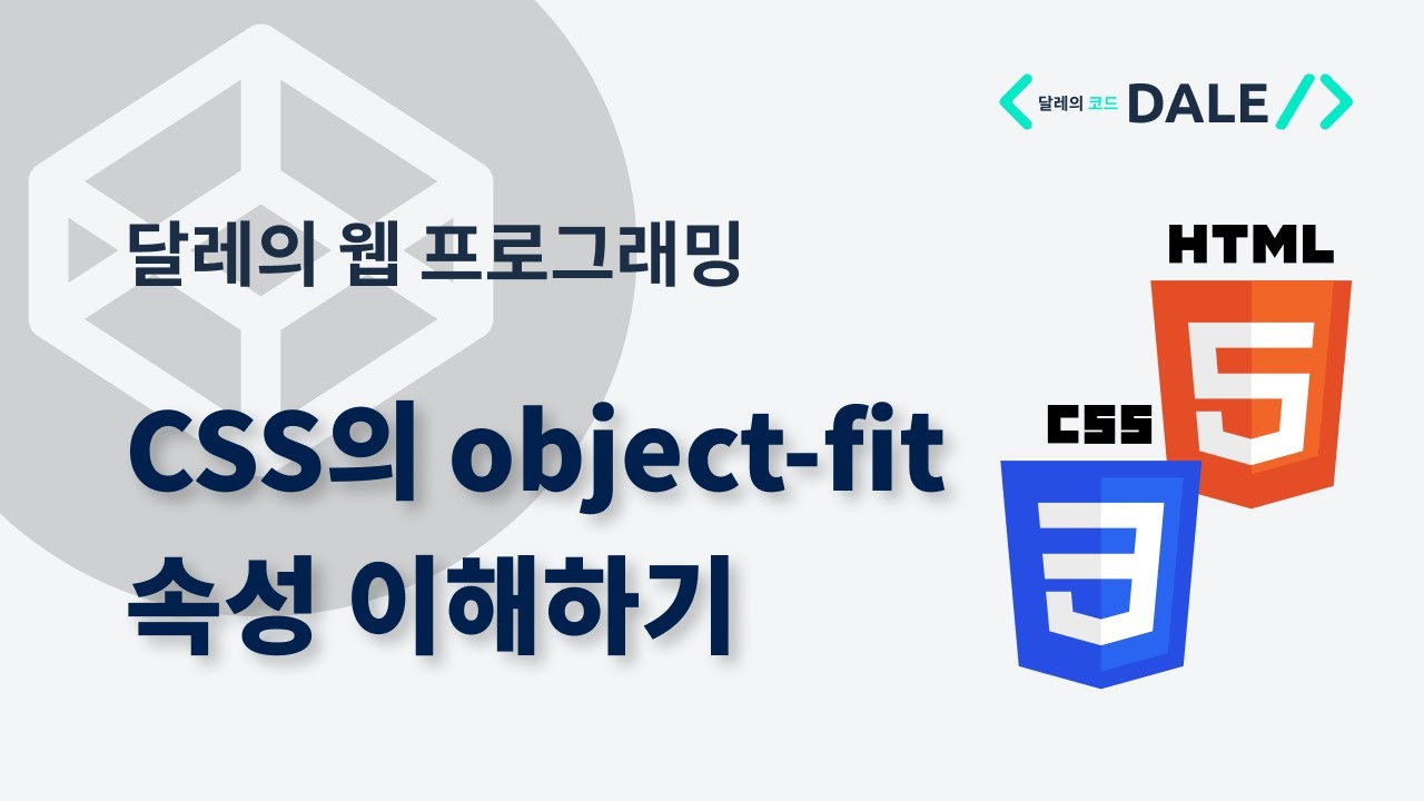 CSS의 object-fit 속성으로 이미지를 왜곡없이 보여주기
